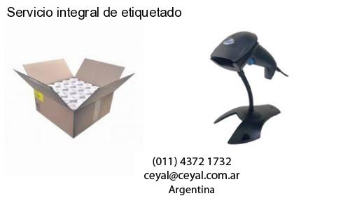 Servicio integral de etiquetado