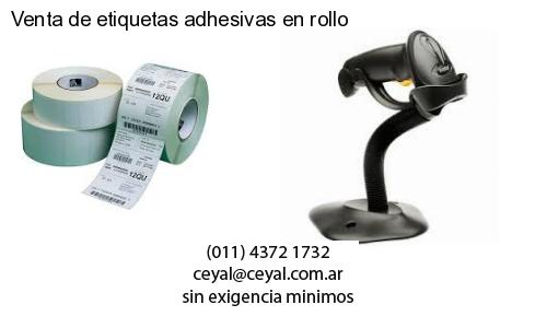 Venta de etiquetas adhesivas en rollo