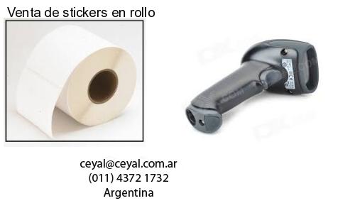 Venta de stickers en rollo