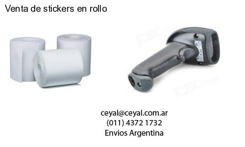Venta de stickers en rollo