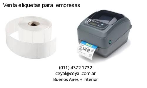 Venta etiquetas para  empresas