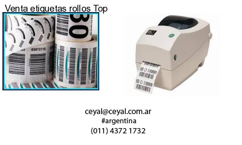 Venta etiquetas rollos Top