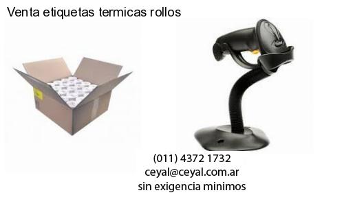 Venta etiquetas termicas rollos