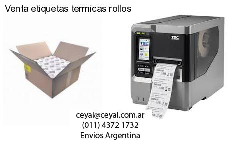 Venta etiquetas termicas rollos