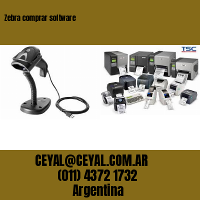 Zebra comprar software