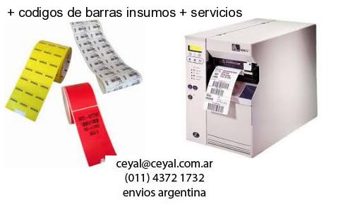   codigos de barras insumos   servicios