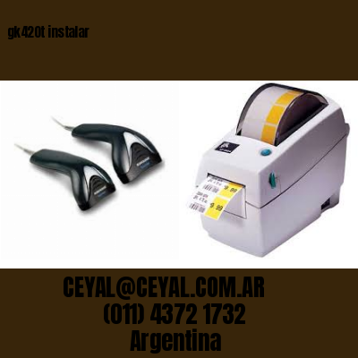 gk420t instalar
