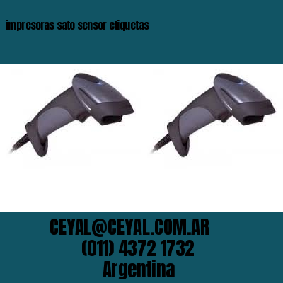 impresoras sato sensor etiquetas