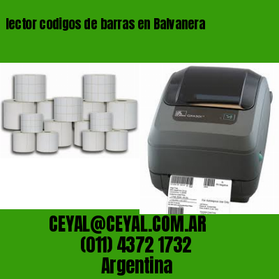 lector codigos de barras en Balvanera