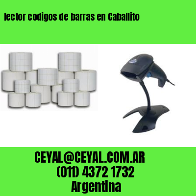lector codigos de barras en Caballito