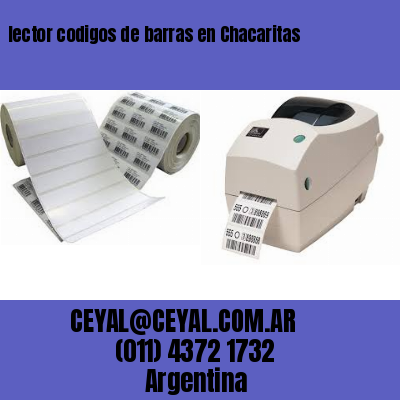 lector codigos de barras en Chacaritas