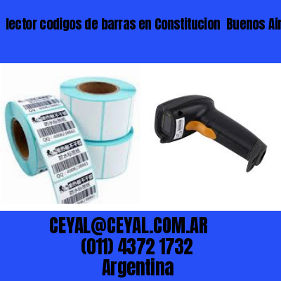lector codigos de barras en Constitucion  Buenos Aires