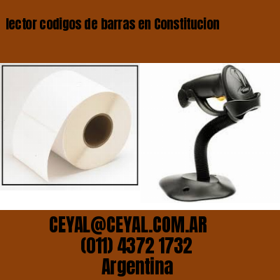 lector codigos de barras en Constitucion