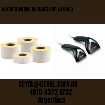 lector codigos de barras en La Boca