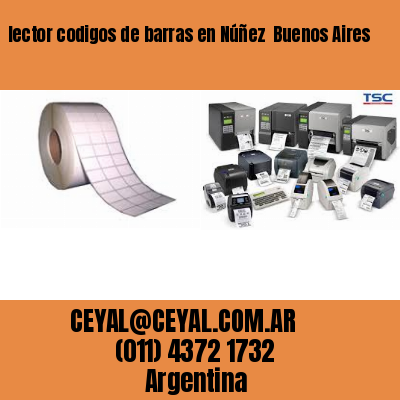 lector codigos de barras en Núñez  Buenos Aires