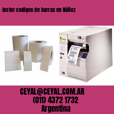 lector codigos de barras en Núñez