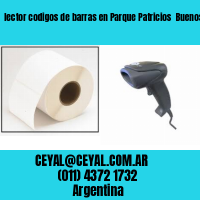 lector codigos de barras en Parque Patricios  Buenos Aires