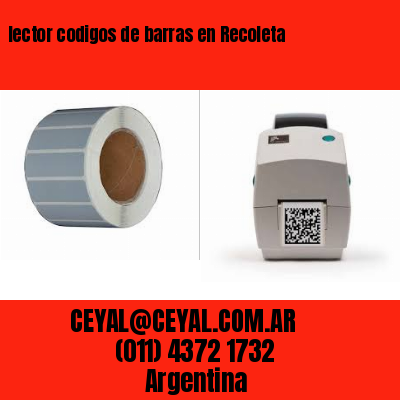 lector codigos de barras en Recoleta