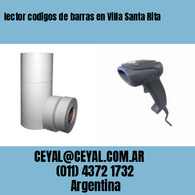 lector codigos de barras en Villa Santa Rita