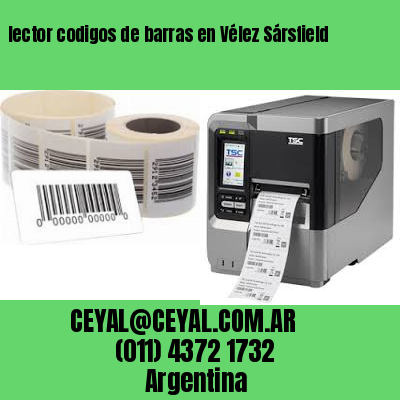 lector codigos de barras en Vélez Sársfield