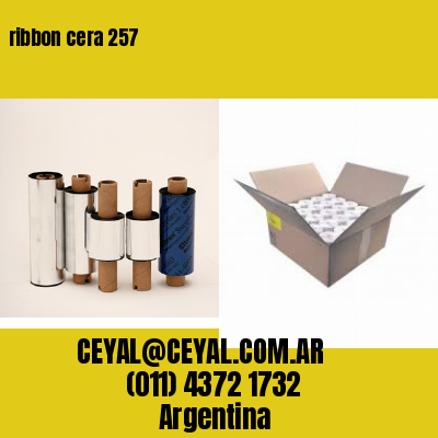 ribbon cera 257