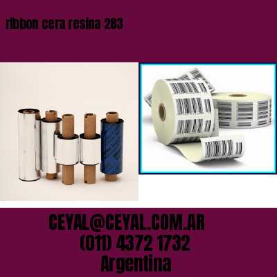 ribbon cera resina 283