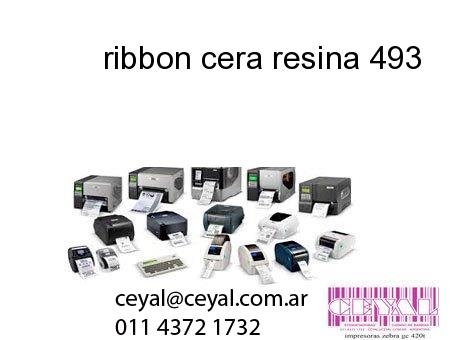 ribbon cera resina 493