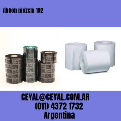 ribbon mezcla 192