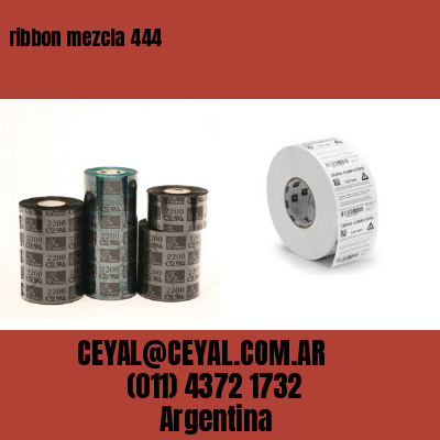 ribbon mezcla 444