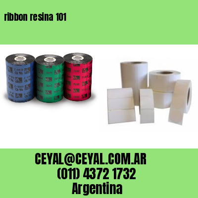ribbon resina 101