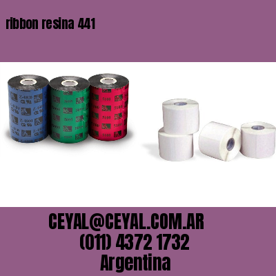 ribbon resina 441