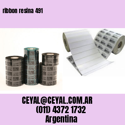 ribbon resina 491