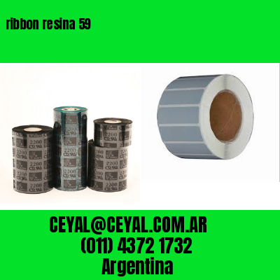 ribbon resina 59