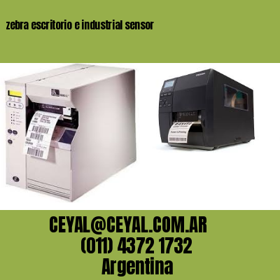zebra escritorio e industrial sensor