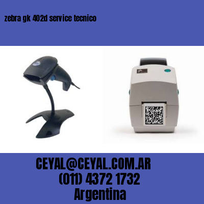 zebra gk 402d service tecnico