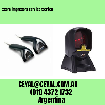 zebra impresora service tecnico
