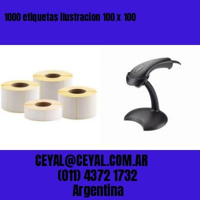 1000 etiquetas ilustracion 100 x 100