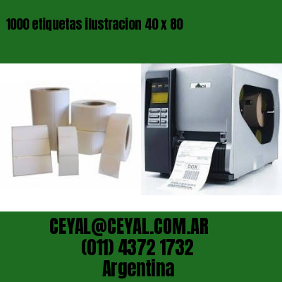 1000 etiquetas ilustracion 40 x 80