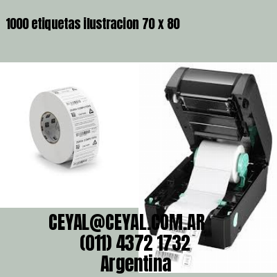 1000 etiquetas ilustracion 70 x 80