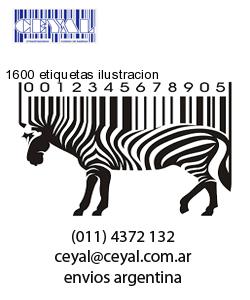 1600 etiquetas ilustracion