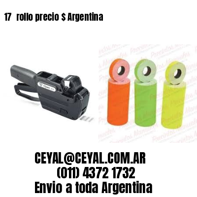 17 	rollo precio $ Argentina