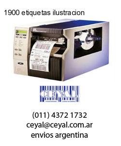 1900 etiquetas ilustracion