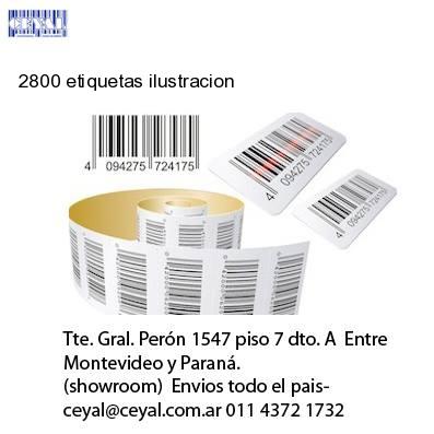 2800 etiquetas ilustracion