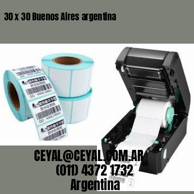 30 x 30 Buenos Aires argentina