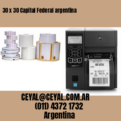 30 x 30 Capital Federal argentina