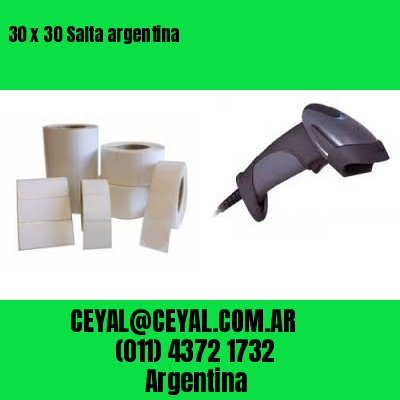 30 x 30 Salta argentina