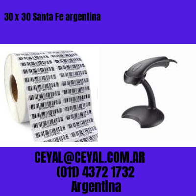 30 x 30 Santa Fe argentina