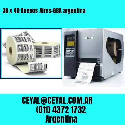 30 x 40 Buenos Aires-GBA argentina