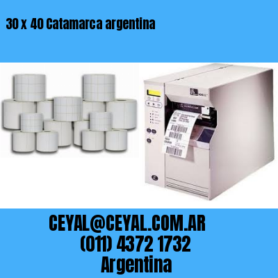 30 x 40 Catamarca argentina