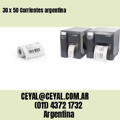 30 x 50 Corrientes argentina